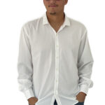 Mens Shirt LS Wh – Main Photo