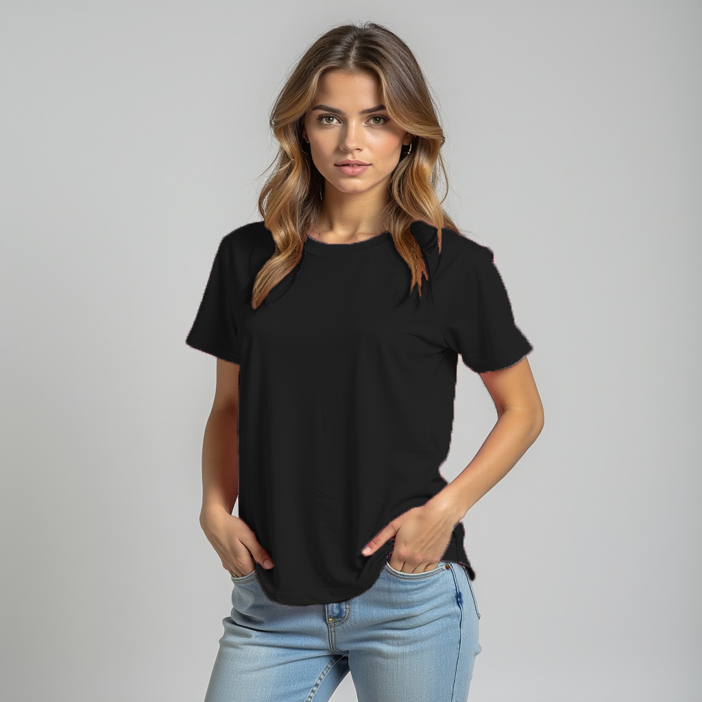 Women's Black T-Shirt