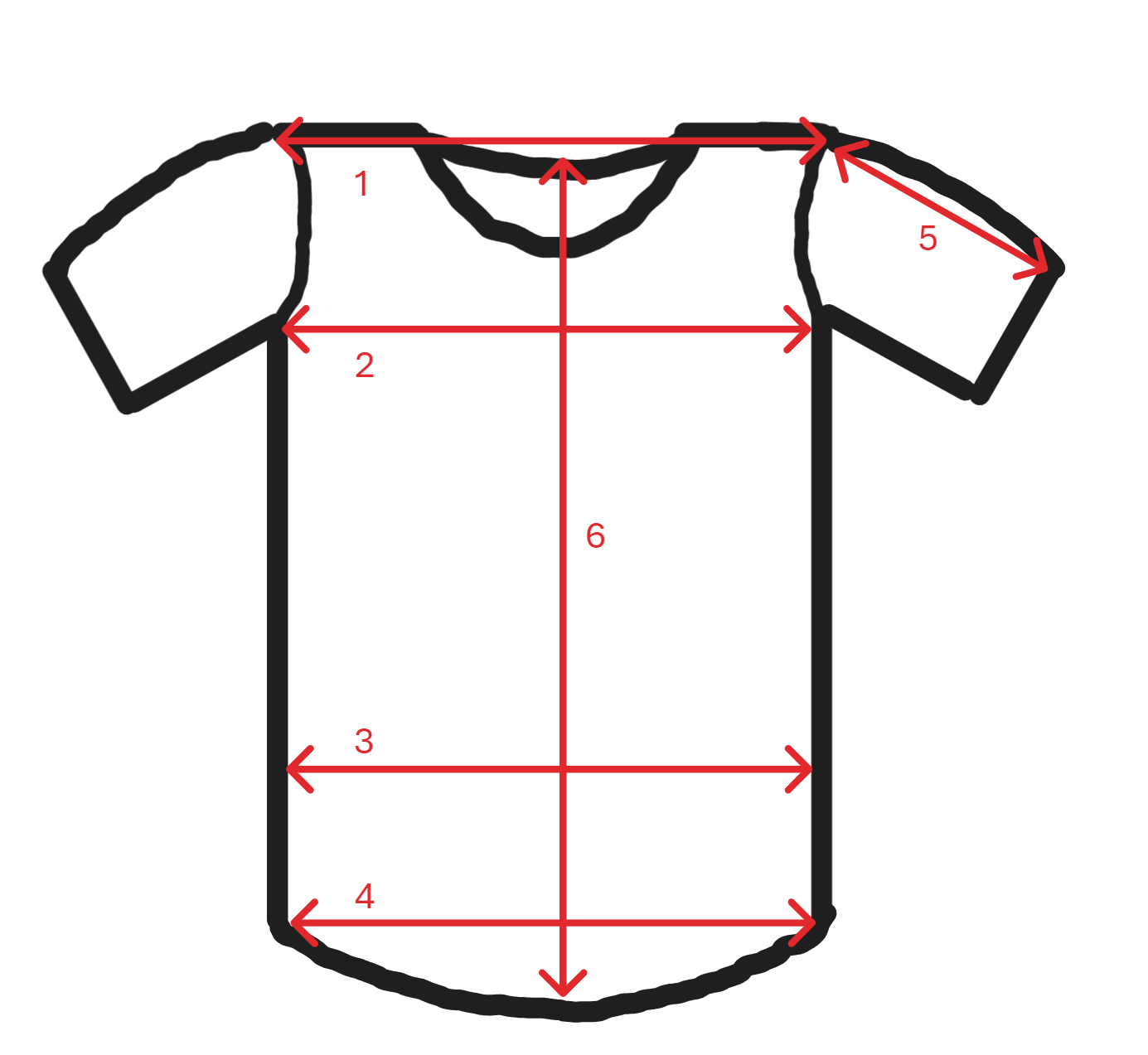 T-Shirt Size Guide